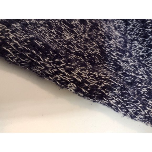 LL Bean Women's Navy & White 100% Cotton Pull Over Sweater Size S - Picture 7 of 8